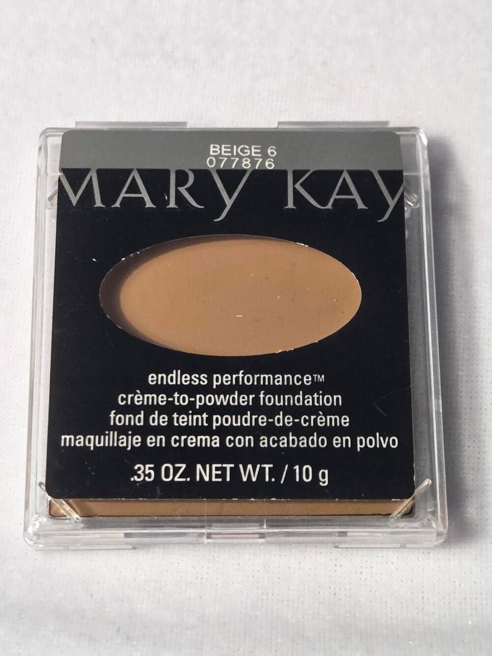 Mary Kay MK Endless Performance Creme-to-Powder Foundation Beige 6 Discontinued